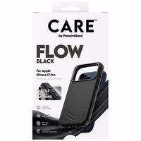 CARE by PanzerGlass Funkcinis FLOW Magnetinis dėklas telefonui iPhone 17 Pro - Juodas