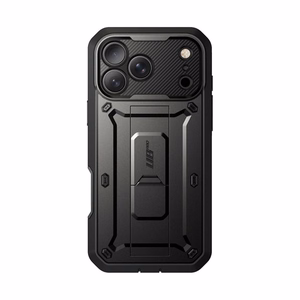 Supcase Unicorn Beetle Pro dėklas iPhone 18 Pro / 17 Pro – juodas