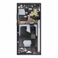 ServicePack LCD ekranas SAMSUNG Note 20 Ultra 5G N986 / N985 GH82-31453A mistinis juodas
