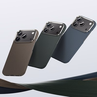 Benks Magnetinis Armor Tint Kevlar 1000D (0069) Iphone 17 Pro auksinis