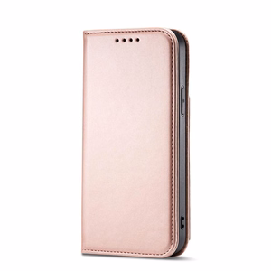 Magnetinis dėklas kortelėms iPhone 12 Pro Max dėklas kortelių piniginė kortelių laikiklis rožinis