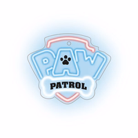 Hanging neon LED Paw Patrol on plexiglass - Logo OW-130146