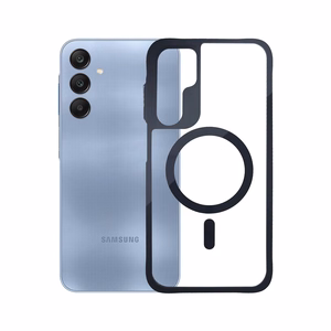 3mk Satin Armor Magnetinis dėklas telefonui Samsung Galaxy A25 5G - skaidrus