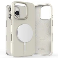 Tech-Protect silikoninis PU MagSafe dėklas iPhone 16 Pro (m) - smėlinas