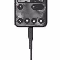 ENERGEA Laidas Flow USB-C - USB-C1.5m juodas/black 240W 5A PD Fast Charge