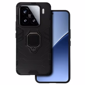 Žiedinis šarvuotas dėklas Xiaomi 15 Pro 5G juodas