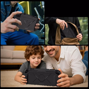 Tech-Protect Carbonox dėklas Nintendo Switch 2 - juodas