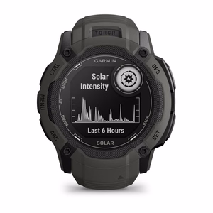 Garmin Instinct 2X Solar 2,79 cm (1.1") MIP 50 mm Skaitmeninis 176 x 176 pikseliai Lietimui jautrus ekranas Grafitas GPS (palydovinis)