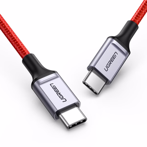 Ugreen US294 USB-C - USB-C 3A 480Mb/s laidas 1m raudonas