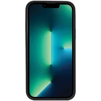 Audi sintetinės odos dėklas MagSafe iPhone 13 Pro Max - juodas