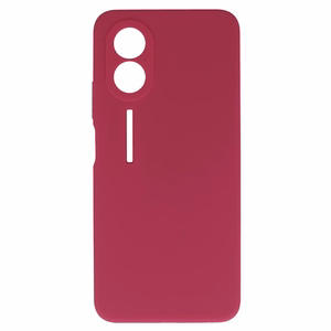 Silicone Lite dėklas telefonui Oppo A38 4G bordo spalvos