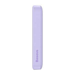 Maitinimo baterija "Baseus Magnetic Mini" 10000 mAh, USB-C 20W MagSafe (violetinė)
