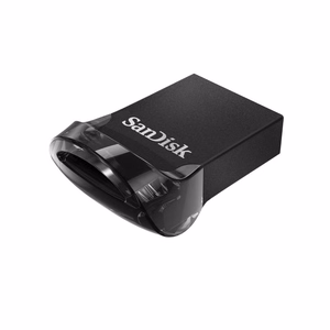 SanDisk Ultra Fit USB atmintukas 64 GB USB A tipo 3.2 Gen 1 (3.1 Gen 1) Juoda