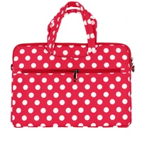 Wonder Dėklas nešiojamam kompiuteriui 13–14 colių raudonas polka-dot