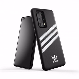 Adidas OR formuotas dėklas PU Huawei P40 - juoda ir balta