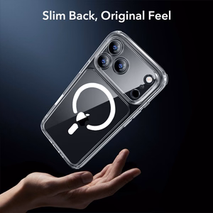 ESR Classic Hybrid MagSafe + Apsauginio stiklo rinkinys skirtas iPhone 17 Pro Max – skaidrus