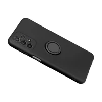 SILIKONINIS RING dėklas for SAMSUNG A37 5G juodas