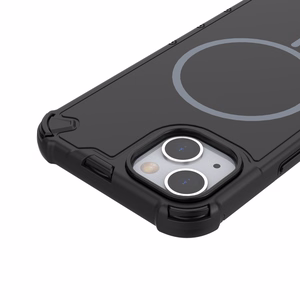 Defender 2in1 Mag dėklas for iPhone 13 6,1" juodas