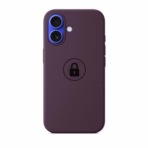 Silicone Case v2 dėklas, skirtas iPhone 16, Plum
