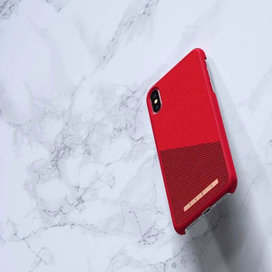 Чехол Nordic Elements Saeson Freja для iPhone XS Max, красный