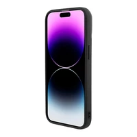 Guess GCube Stripes Magnetinis dėklas telefonui iPhone 15 Pro Max - juodas