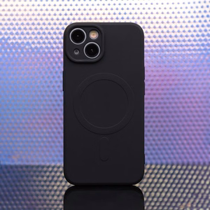 Dėklas "MagCase Silicone" skirtas iPhone 17 juodas