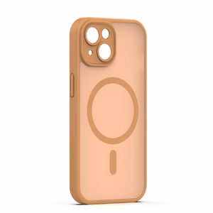 Mag Matt dėklas iPhone 13 6,1" rudas