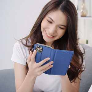 SMART Dėklas telefonui Knyga REALME C53 4G tamsiai mėlynas