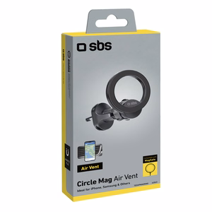 SBS TESUPMAGRING smartphone holder compatible with MagSafe - black