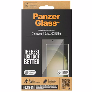 PanzerGlass Ultra-Wide Fit grūdintas stiklas su aplikatoriumi Samsung Galaxy S24 Ultra