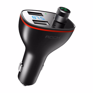 Rock Transmiter FM B300 MP3, Bluetooth - 2xUSB - black