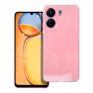 Rožinis dėklas 2 mm BLINK telefonui XIAOMI Redmi 13C / POCO C65