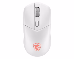 MSI Versa 300 W Wireless Gaming Optical USB Mouse, white