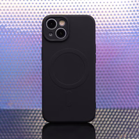 Simple Color Mag dėklas telefonui Xiaomi Redmi 15C 4G EU / 15C 5G EU (173.16 x 81.06 x 8.2 mm) juoda