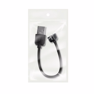Kabelis (m) USB A įkrovimui XIAOMI Mi Band 5 / Mi Band 6 0,15 m - juodas (m)