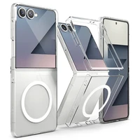 Ringke Slim magnetinis MagSafe dėklas Samsung Galaxy Z Flip 7 - permatomas