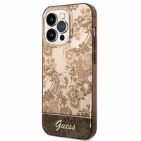 Guess GUHCP14XHGPLHC iPhone 14 Pro Max 6.7" ochros kietas dėklas Porcelain Collection