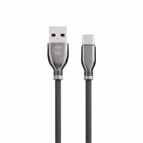 "Forever Tornado" kabelis USB - USB-C 1,0 m 3A juodas