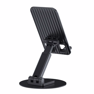 BWOO rotating desktop phone laikiklis ZJ132 juodas