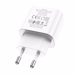Įkroviklis Borofone BN3 20W USB-C baltas