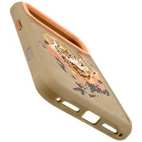 Nimmy Tiger Magnetinis dėklas telefonui iPhone 17 Pro Max - šviesiai rudas