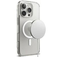 Ringke Fusion Magnetinis iPhone 16 Pro Max dėklas - matinė skaidri