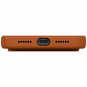 Uniq Lino Dėklas iPhone 17 Pro Max Magnetinis įkrovimas - oranžinis
