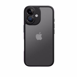 Rock Guard Touch Matte serijos dėklas Iphone 16 Plus juodas