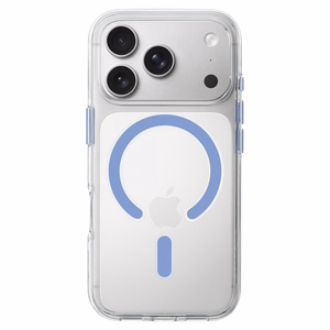 Liavec Pure dėklas su kameros valdymo mygtuku, skirtas iPhone 18 Pro Max/17 Pro Max, šviesiai mėlynas