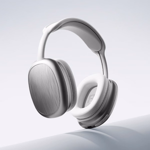 Rock Ausinės O5 belaidės Bluetooth sidabrinės