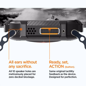 Spigen Rugged Armor dėklas, skirtas Apple Watch Ultra 49 mm, matinis juodas