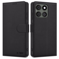 Tech-Protect Wallet dėklas telefonui Motorola Edge 60 Pro - juodas