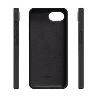 Etteri Silikoninis Mag dėklas for iPhone 16e / 17e juodas