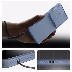 Spigen Optik Armor dėklas skirtas Samsung Galaxy S26 Ultra - mėlynas